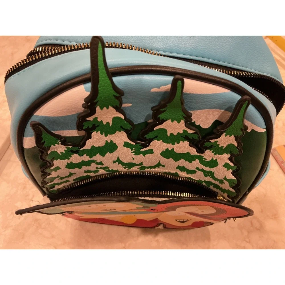 South Park‎ Characters Mini Backpack Loungefly Style Faux Leather - Picture 8 of 11